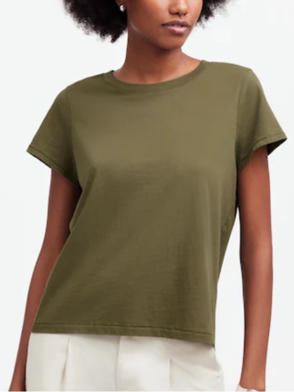 Madewell Olive Green Tee Shirt